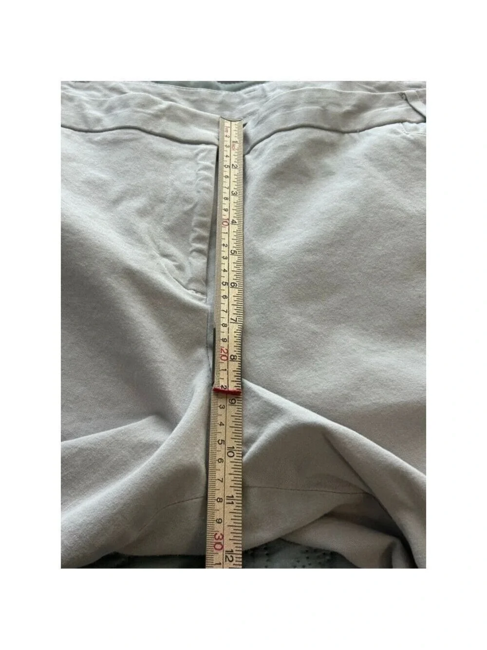 Lane Bryant Light Gray Capri Pants Plus Size 18 Slim Polished Crop